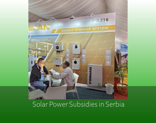 Solar Power Subsidies in Serbia